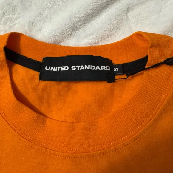 United Standard Reduce Re-Use Recycle Orange Graphic Tee - Picture 3 of 8